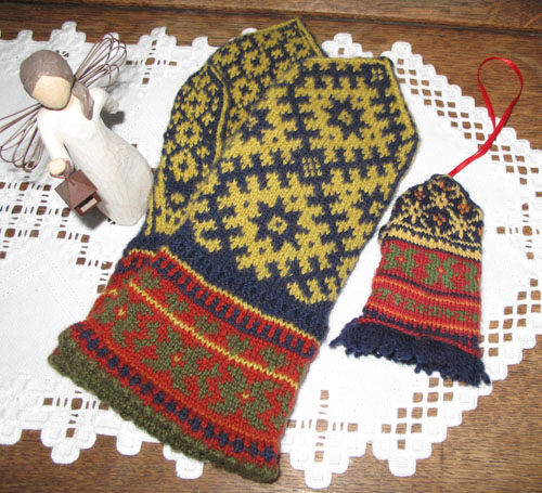 Latvian-Norwegian Mittens + 1